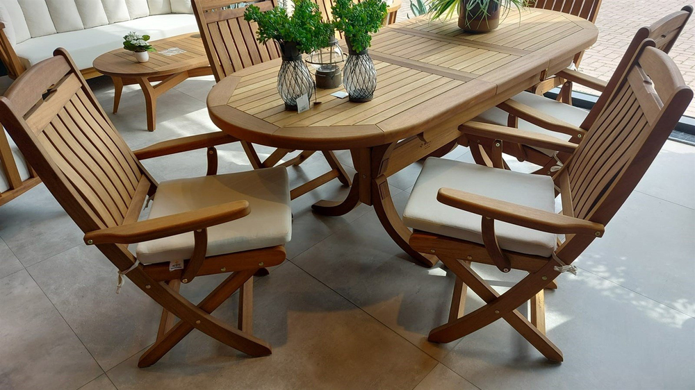 Ahşap Bahçe Masa Takımı RB-8001