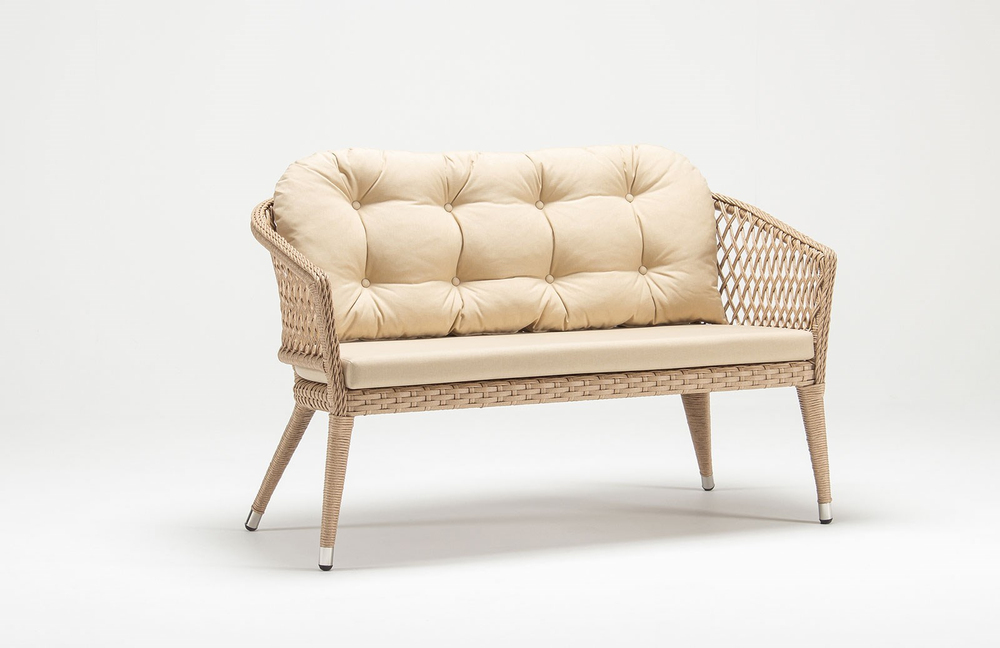 Bahçe Rattan İkili Koltuk BH-1041