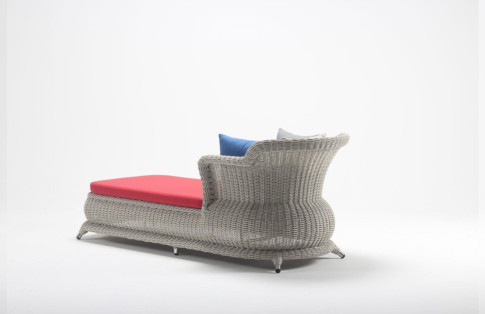 Bahçe Rattan Keyif Şezlong LC-33