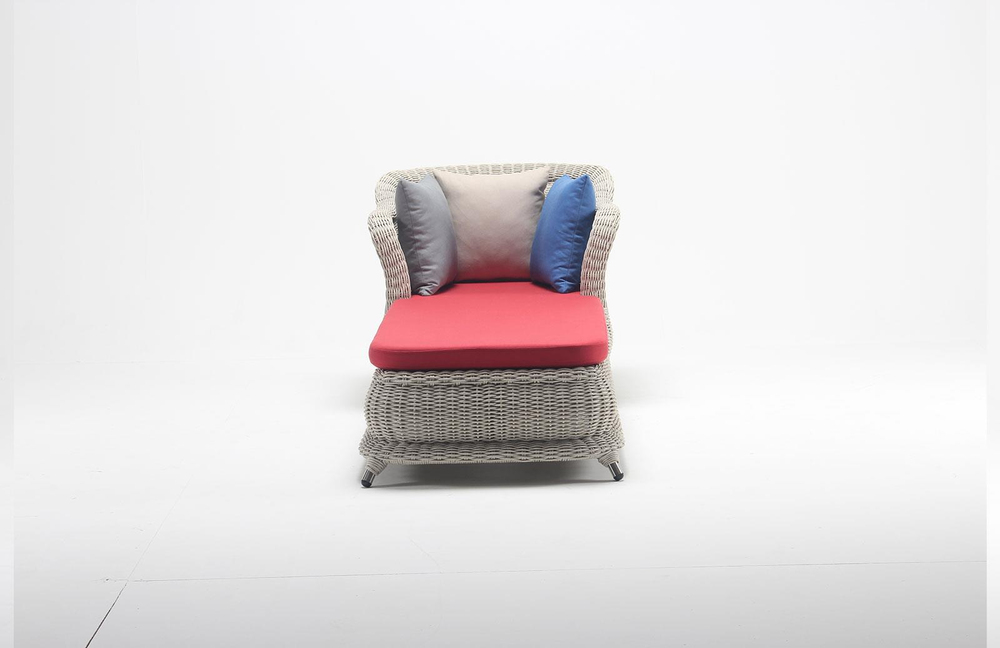 Bahçe Rattan Keyif Şezlong LC-33