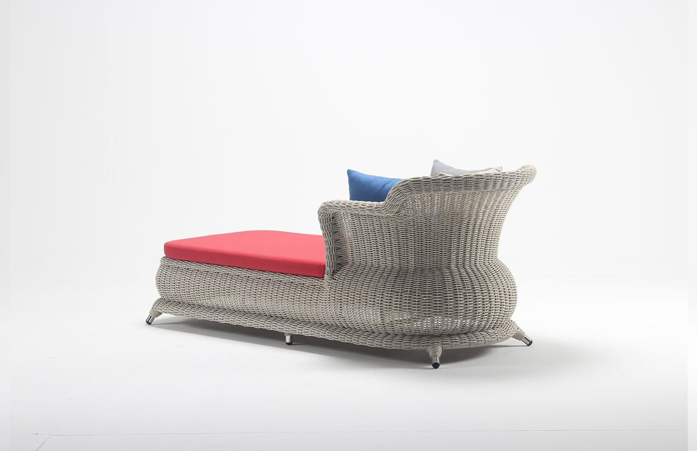 Bahçe Rattan Keyif Şezlong LC-33