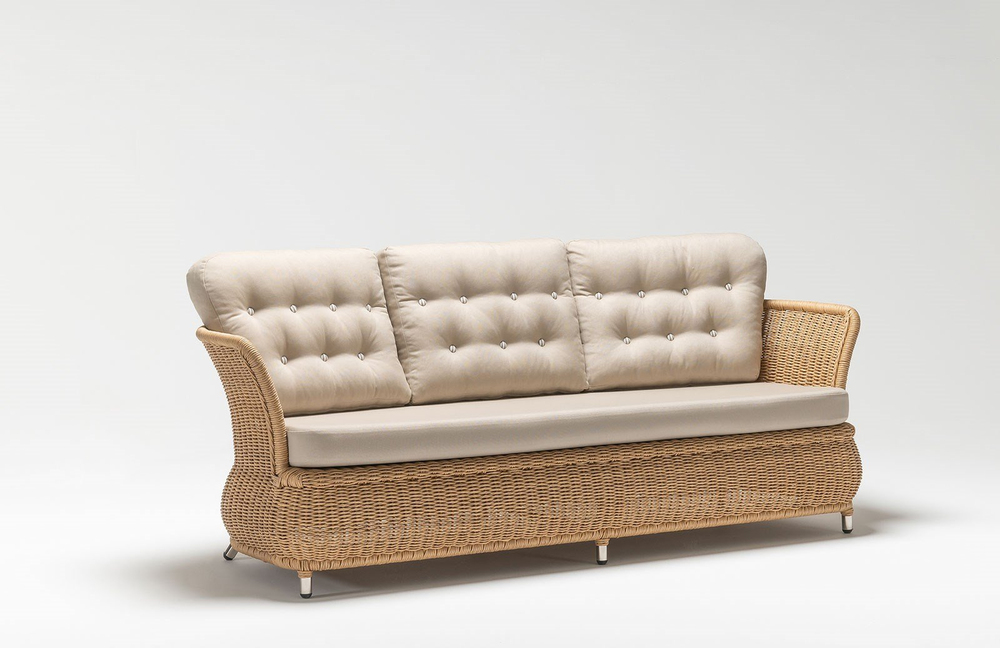 Bahçe Rattan Üçlü Koltuk BH-1124