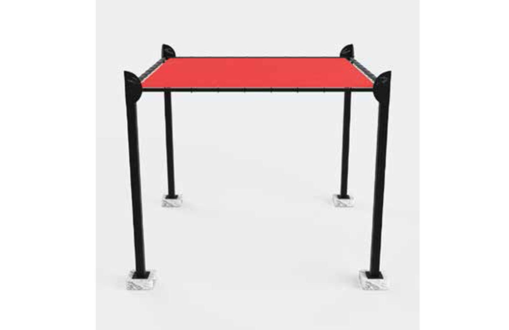 Bahçe Şemsiyesi Klasik Gazebo - Kahve Krem SE-110