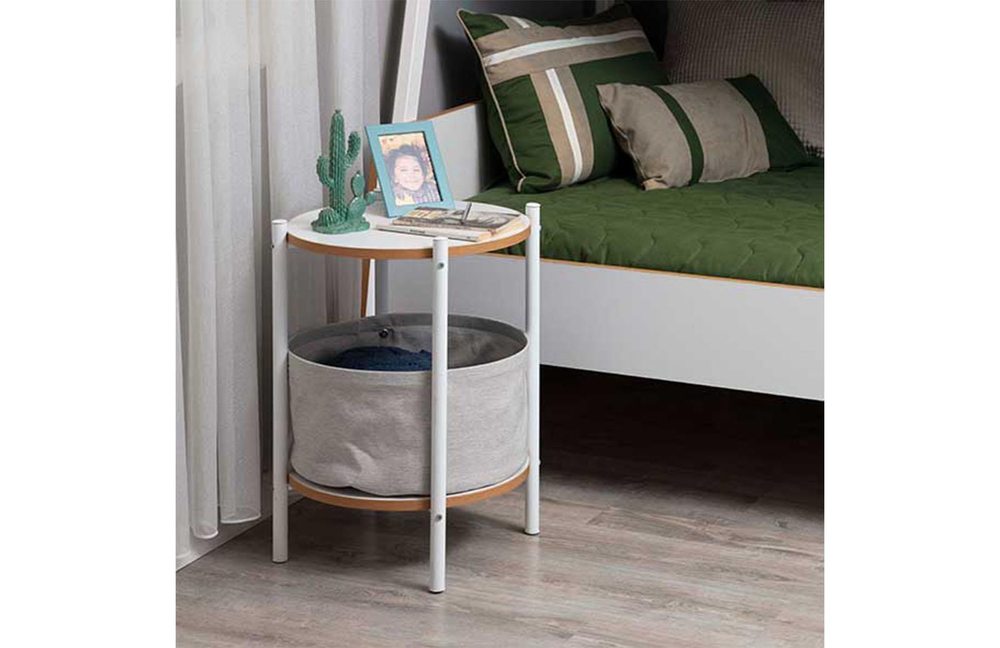 Bello Yuvarlak Yan Sehpa