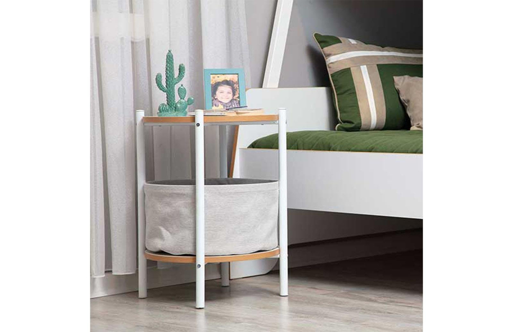 Bello Yuvarlak Yan Sehpa