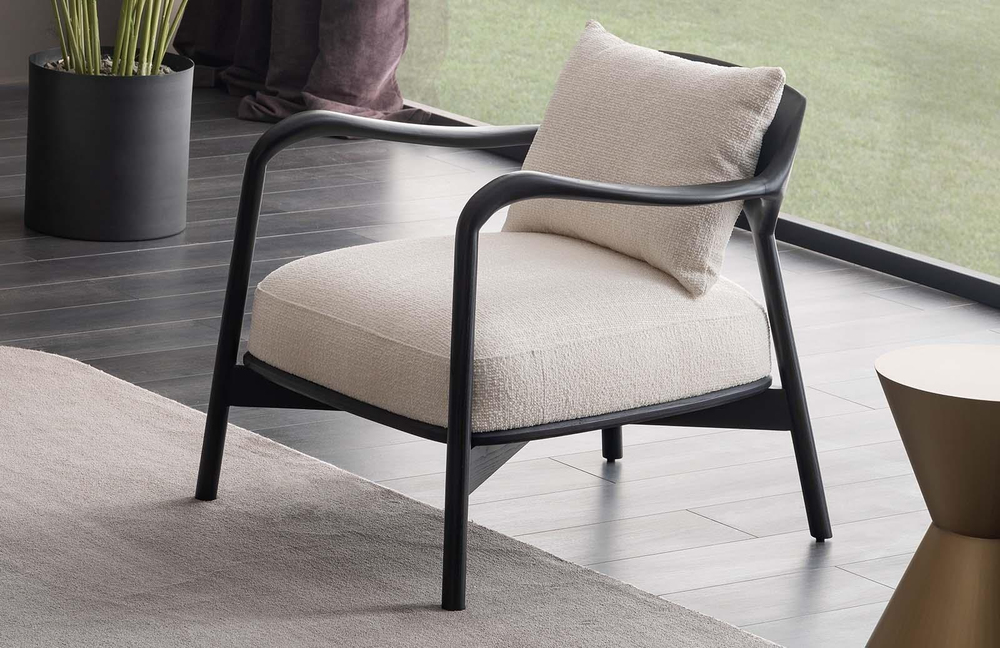 Blazer Tekli Ahşap Berjer