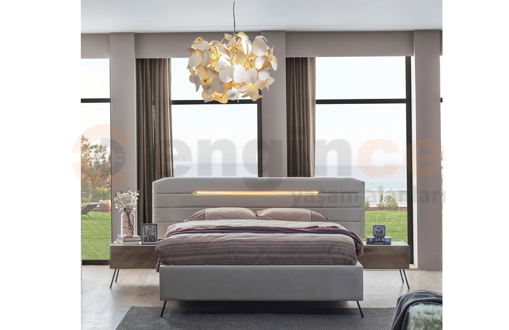 Daisi Ledli Bazalı Karyola 180 cm