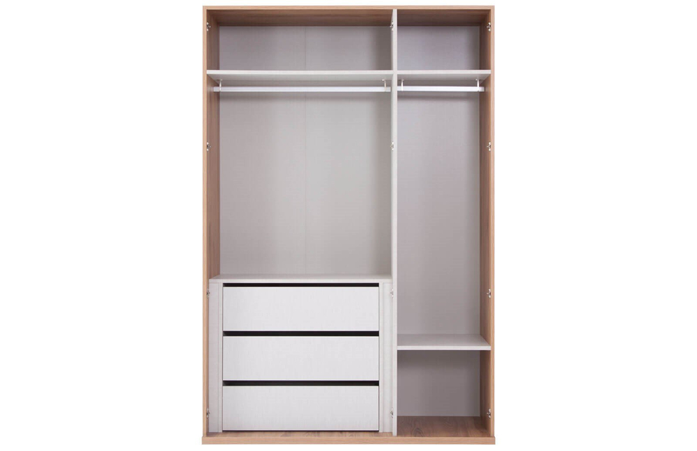 James 3 Kapaklı Dolap Aynalı