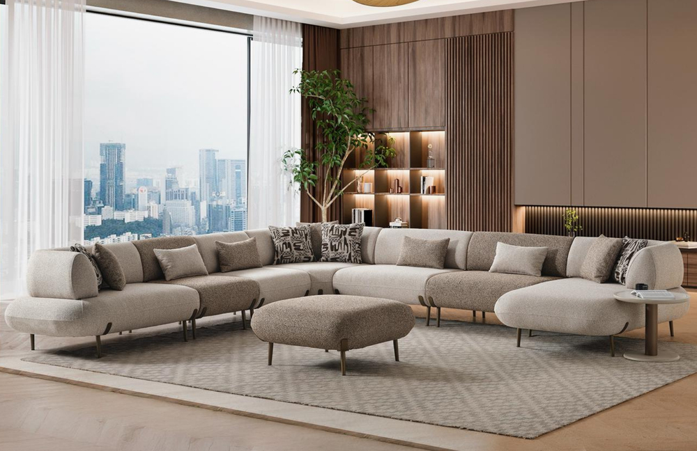 Miles Maxi Relax Modern Köşe Takımı Yataklı