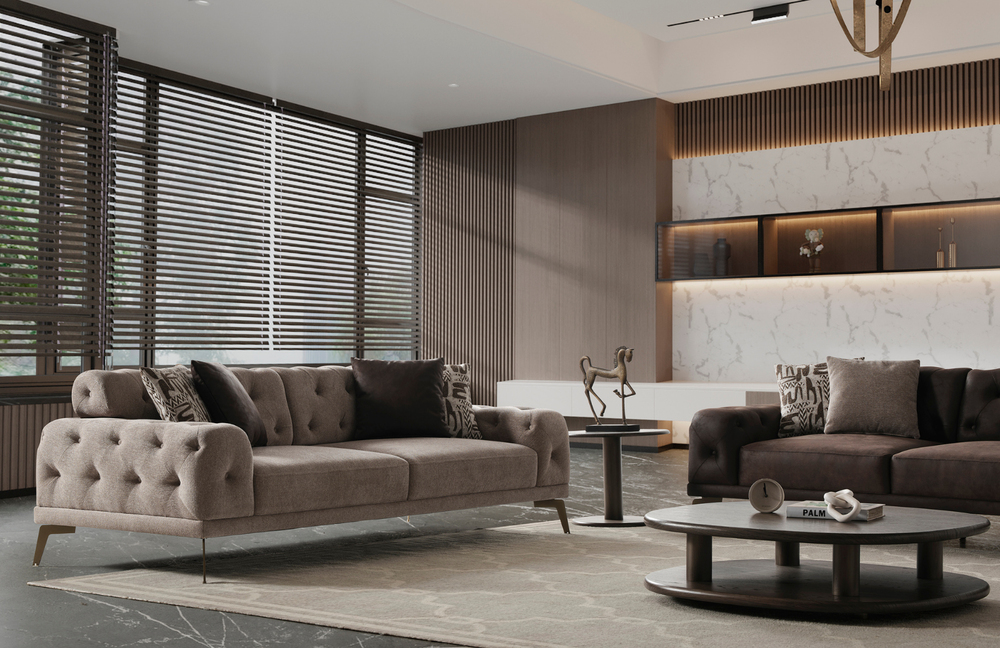 New Fredrik Üçlü Koltuk