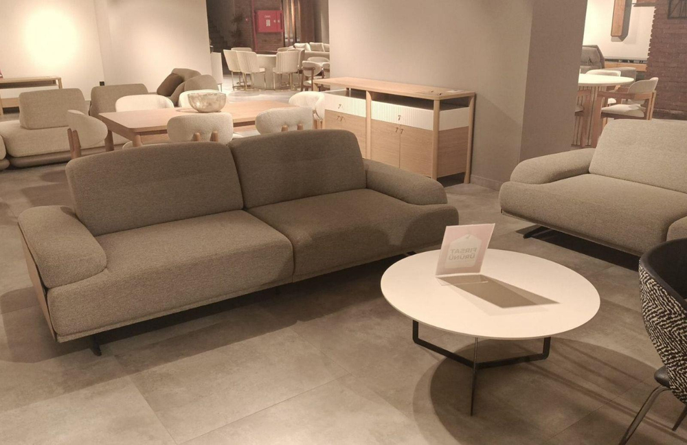 OUTLET-AVC-Rowan Üçlü Koltuk Takımı 3+3