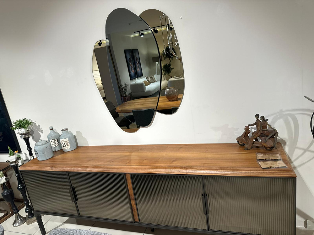 OUTLET - MOB - Brossa Yemek Odası Takımı + TV Ünitesi + Orta Sehpa Seti