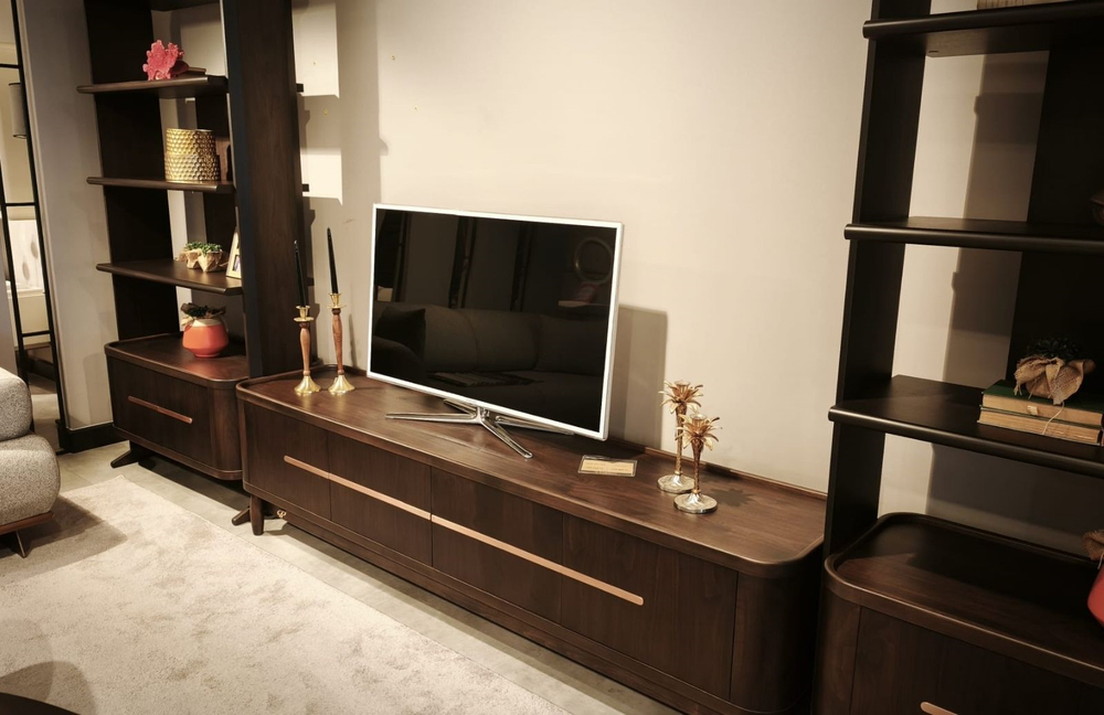 OUTLET-MSK1-Vellora Yemek Odası Takımı+Tv Ünitesi+Orta Sehpa