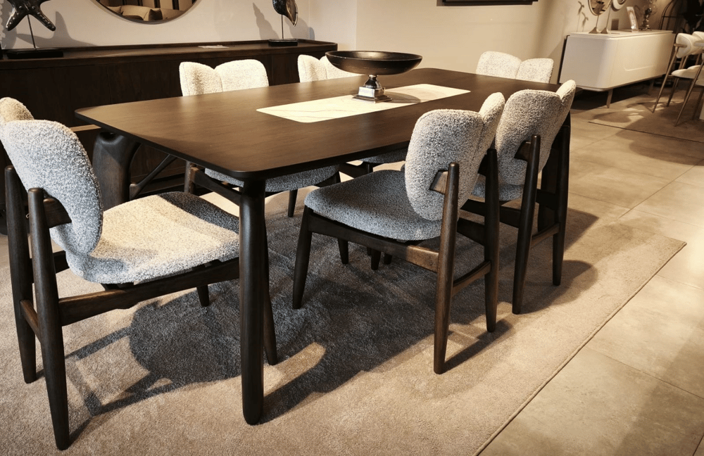 OUTLET-MSK1-Vellora Yemek Odası Takımı+Tv Ünitesi+Orta Sehpa