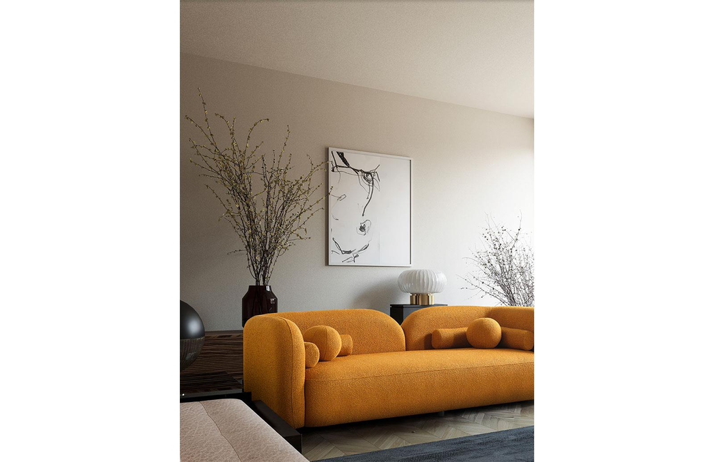 Rainey Teddy Üçlü Koltuk V3