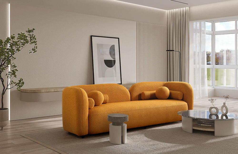 Rainey Teddy Üçlü Koltuk V3