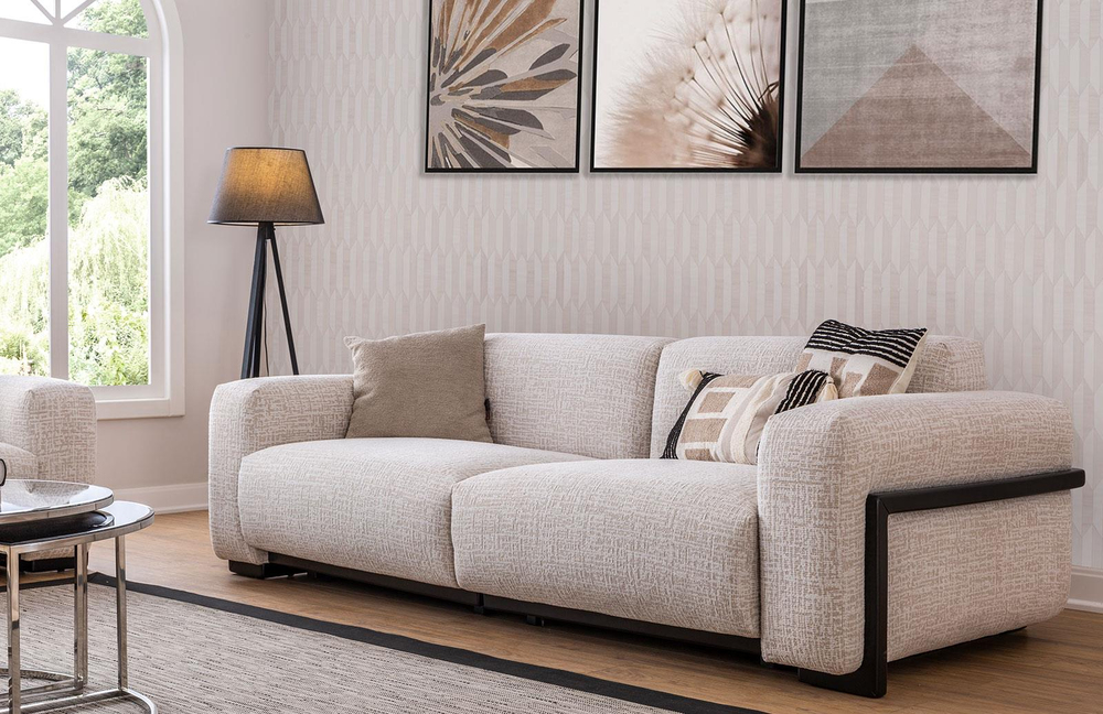 Rutger Koltuk Takımı Krem