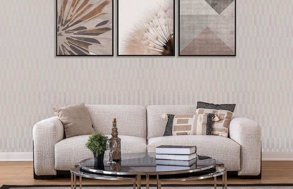 Rutger Koltuk Takımı Krem