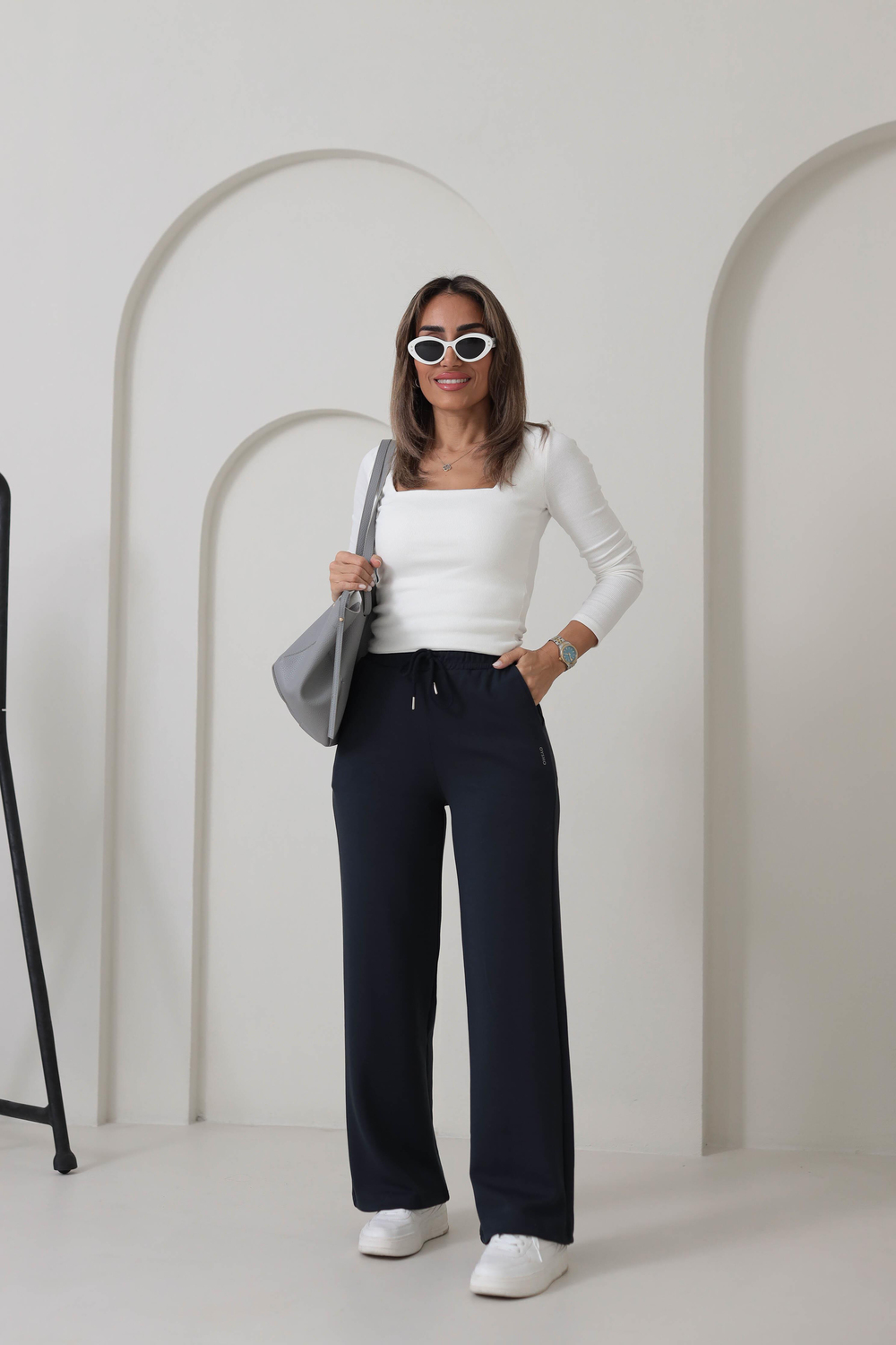 075 Modal OYS Bol Paça Eşofman Altı ANTRASİT