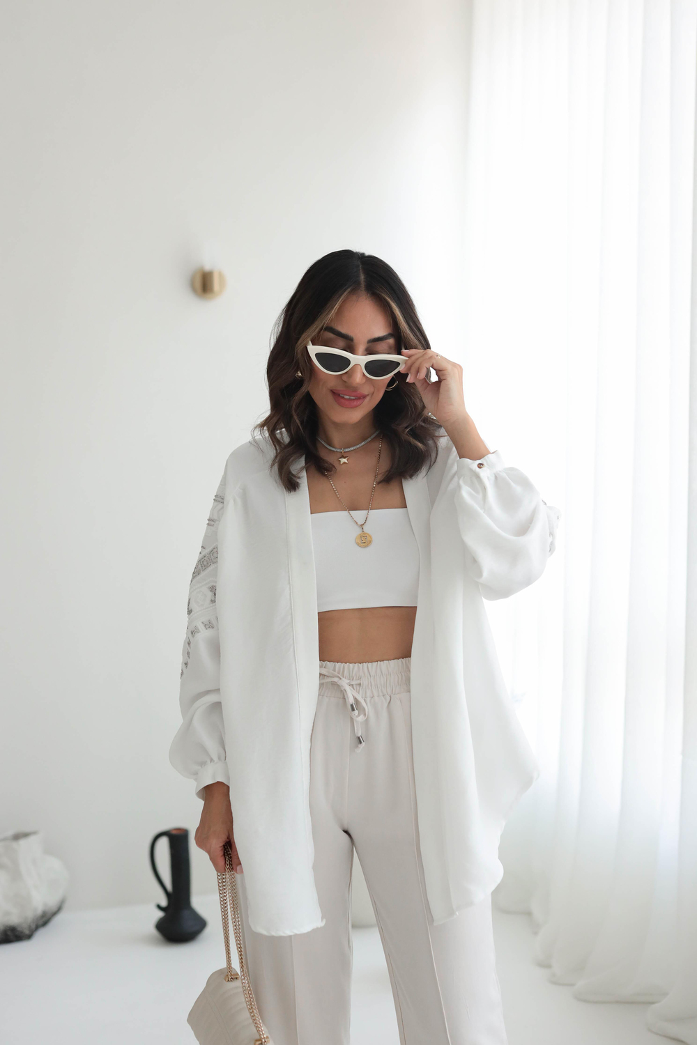5721 Pul Detaylı Kimono