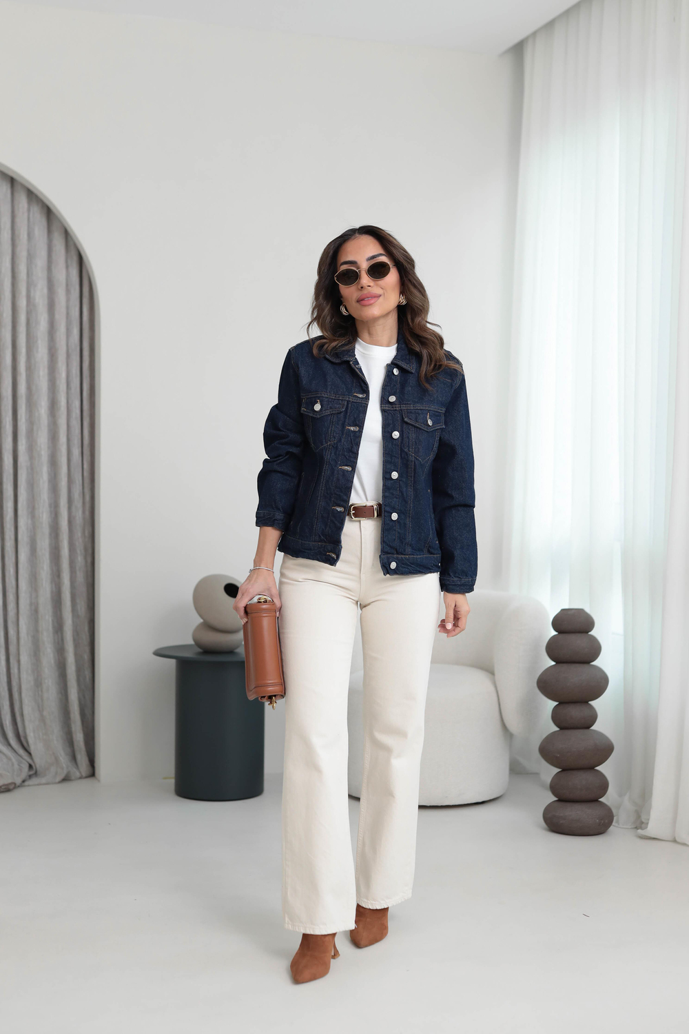 6220 Cepli Kot Ceket LACİVERT