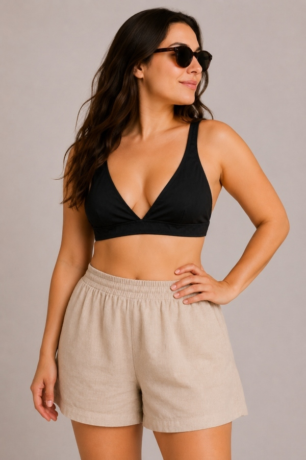 Starinci MayoSiyah Bralet Bikini Üstü