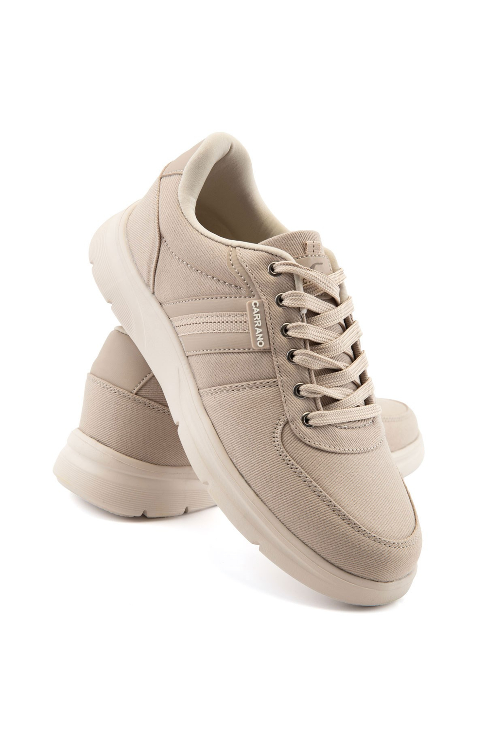 Comfort Bej Süet Erkek Spor Ayakkabı 