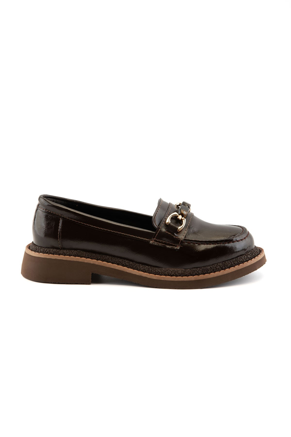 Lorienne Kahve Kadın Loafer 