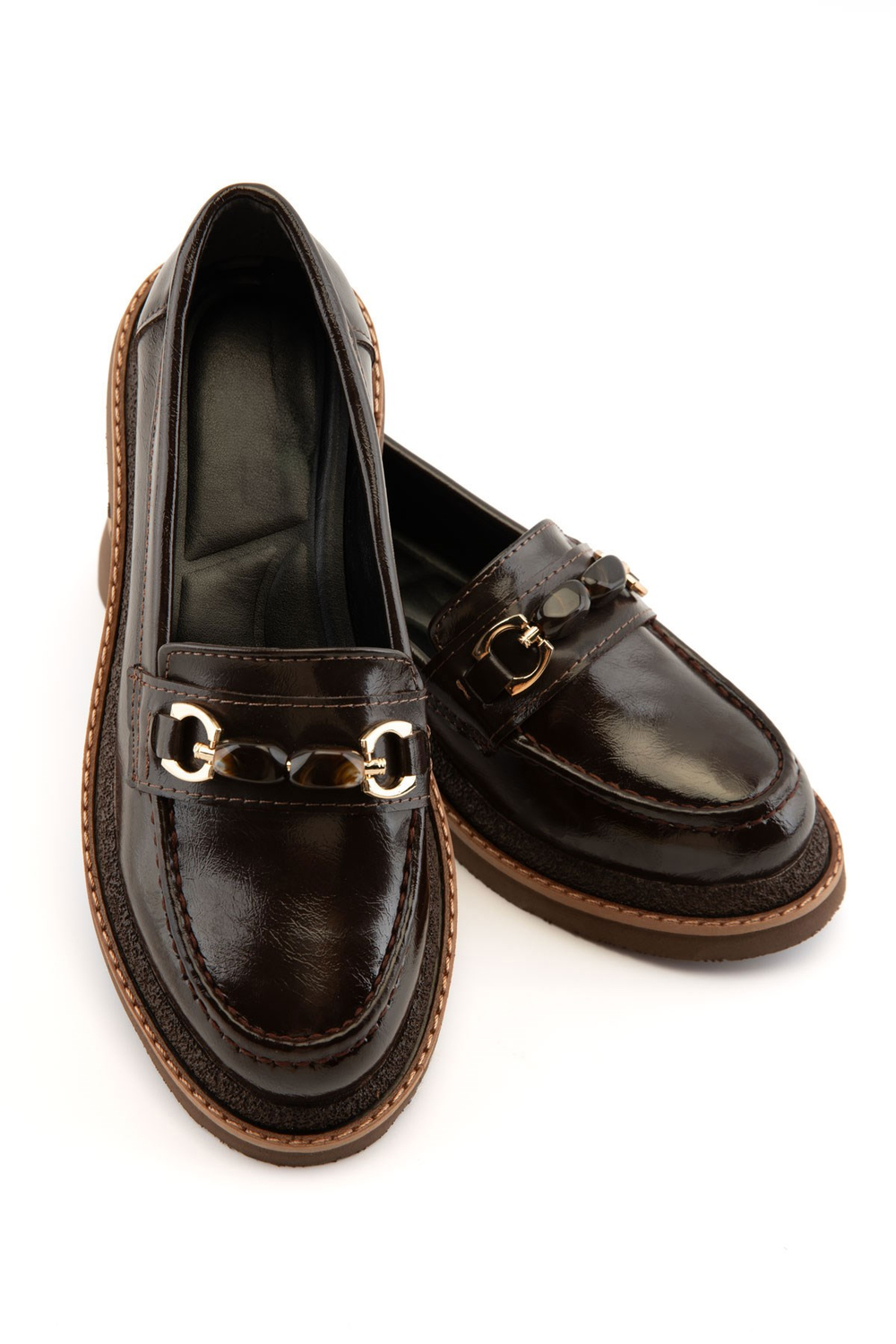 Lorienne Kahve Kadın Loafer 
