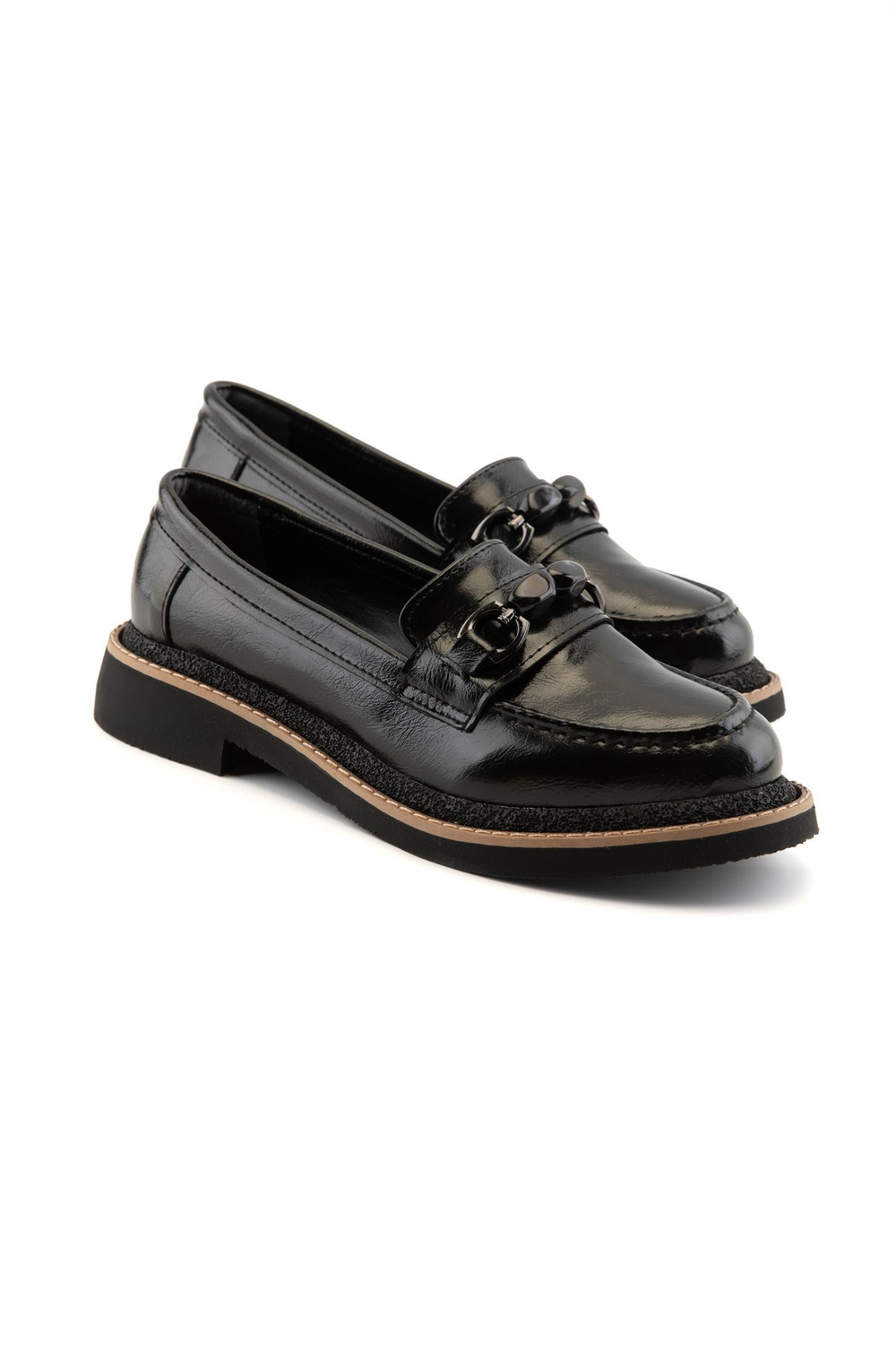 Lorienne Siyah Kadın Loafer 