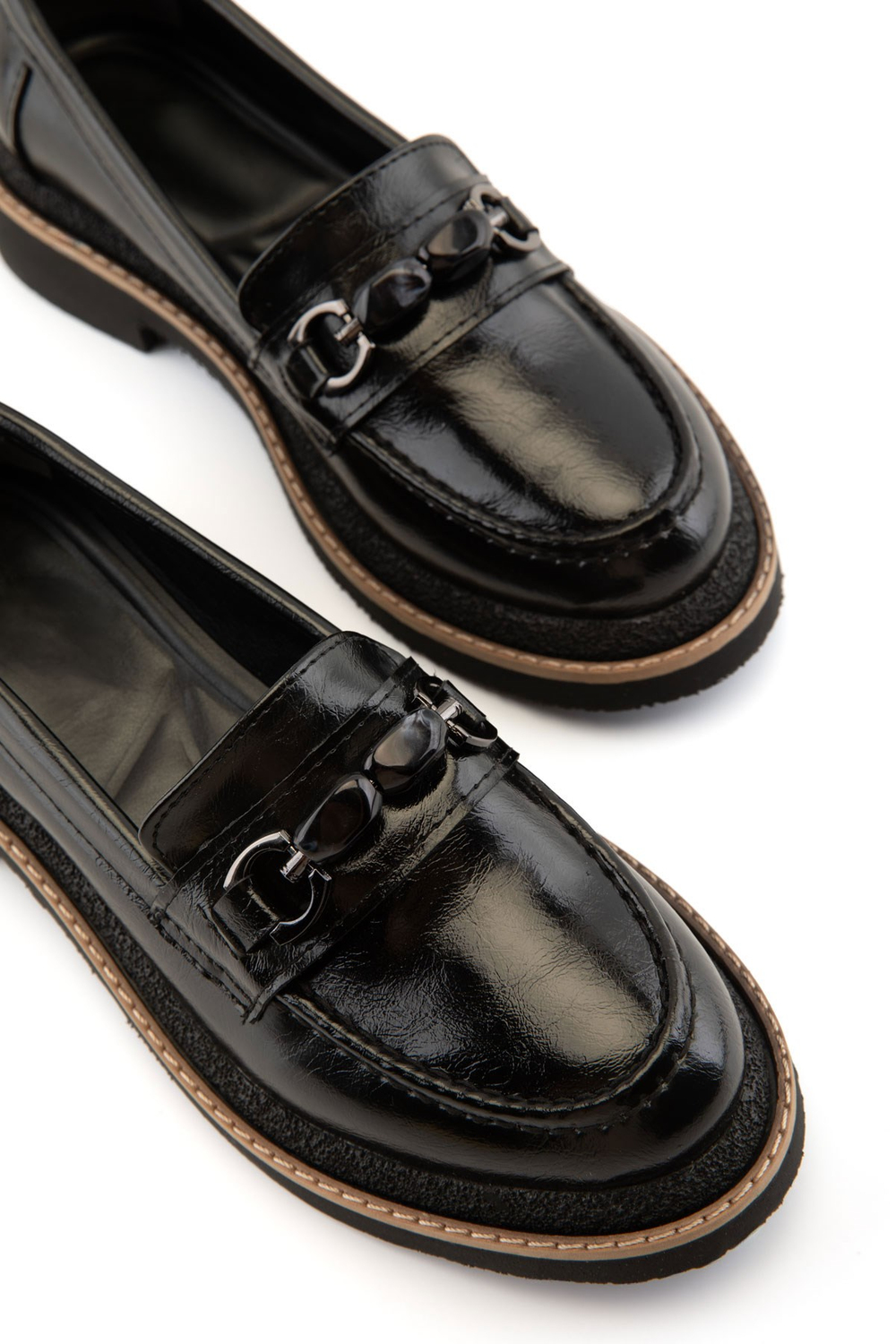 Lorienne Siyah Kadın Loafer 