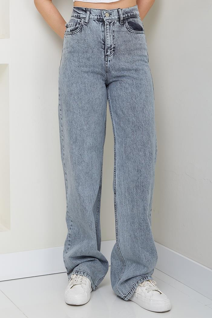 Palazzo Kot Pantolon 1449 - Gri