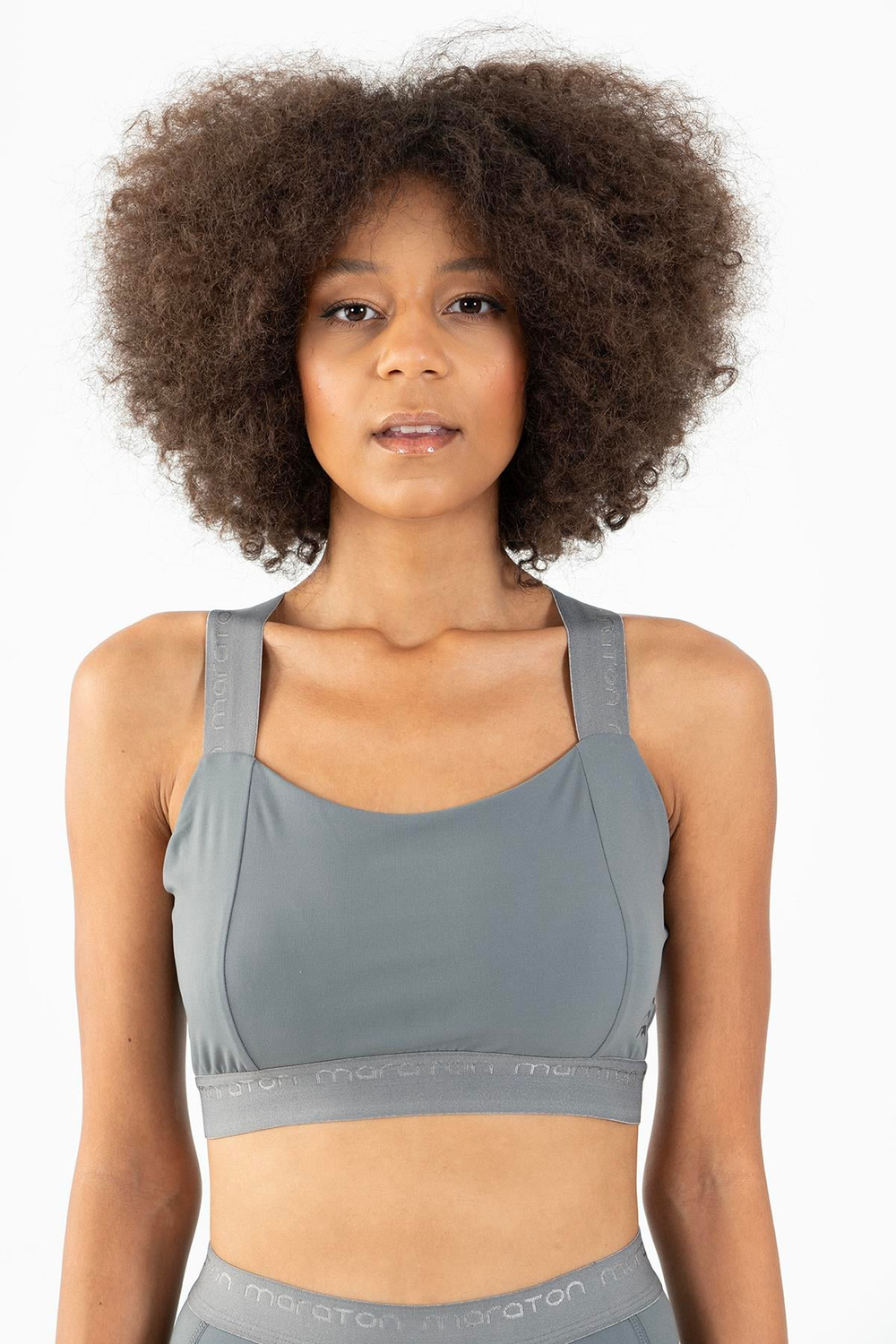 Maraton Active SlimFit Kadın Atlet Yaka  Kolsuz Fitness Bra 22128