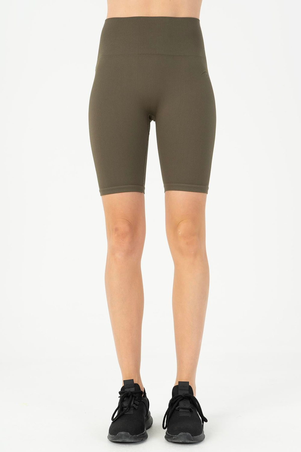 Maraton Active SlimFit Kadın  Şort  Koşu Haki Şort 818018