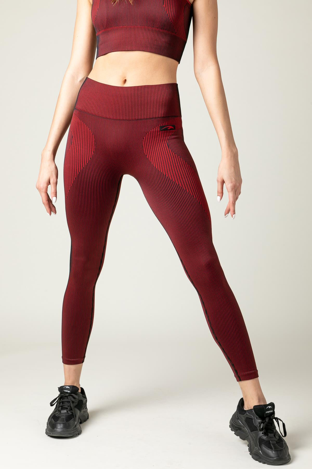 Maraton Active SlimFit Kadın    Spor Siyah Tayt 812082