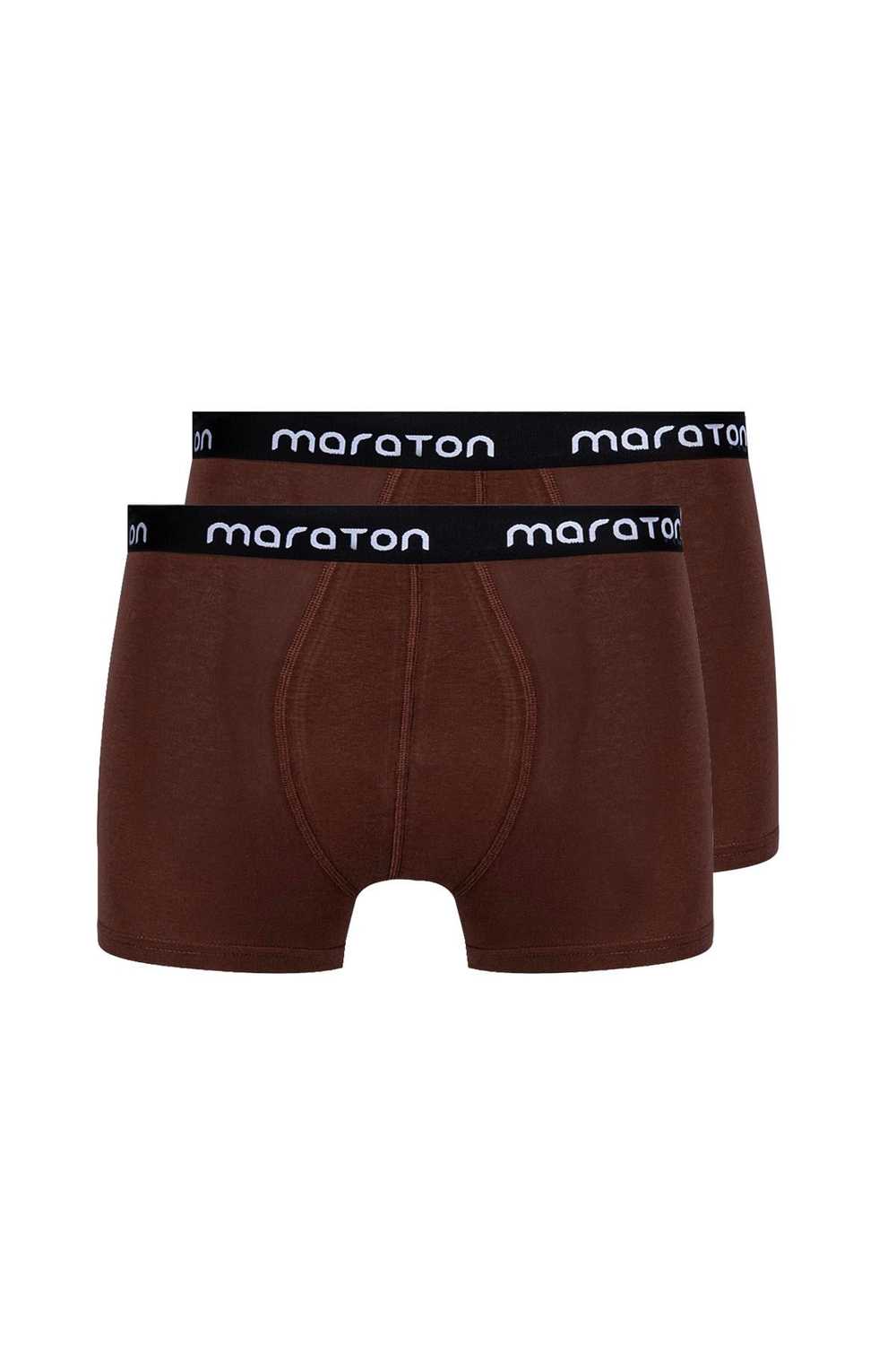 Maraton Ekstra Slim Erkek   Sepya Boxer