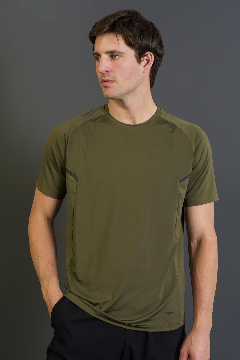 Maraton Regular Erkek Bisiklet Yaka  Reglan Kol  T-shirt T-SHIRT