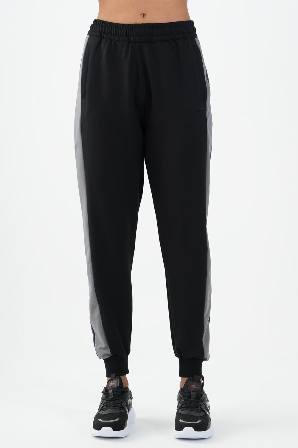 Maraton Sportswear Comfort Kadın  Ribana Paça  Basic Eşofman Altı 22183