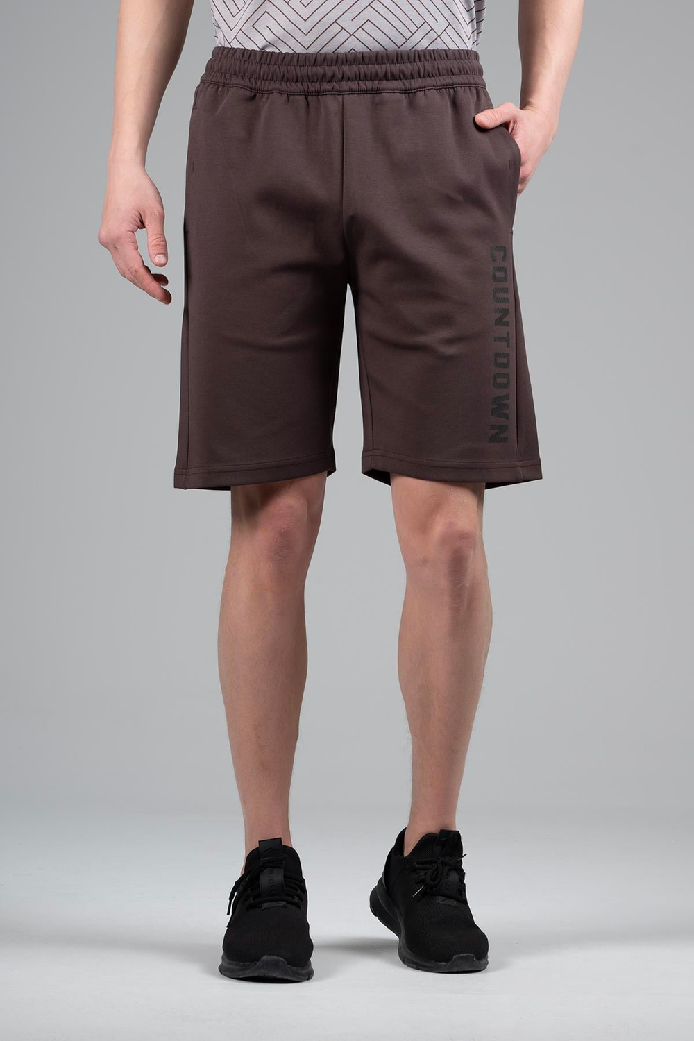Maraton Sportswear Regular Erkek    Basic Kahverengi Şort 22709