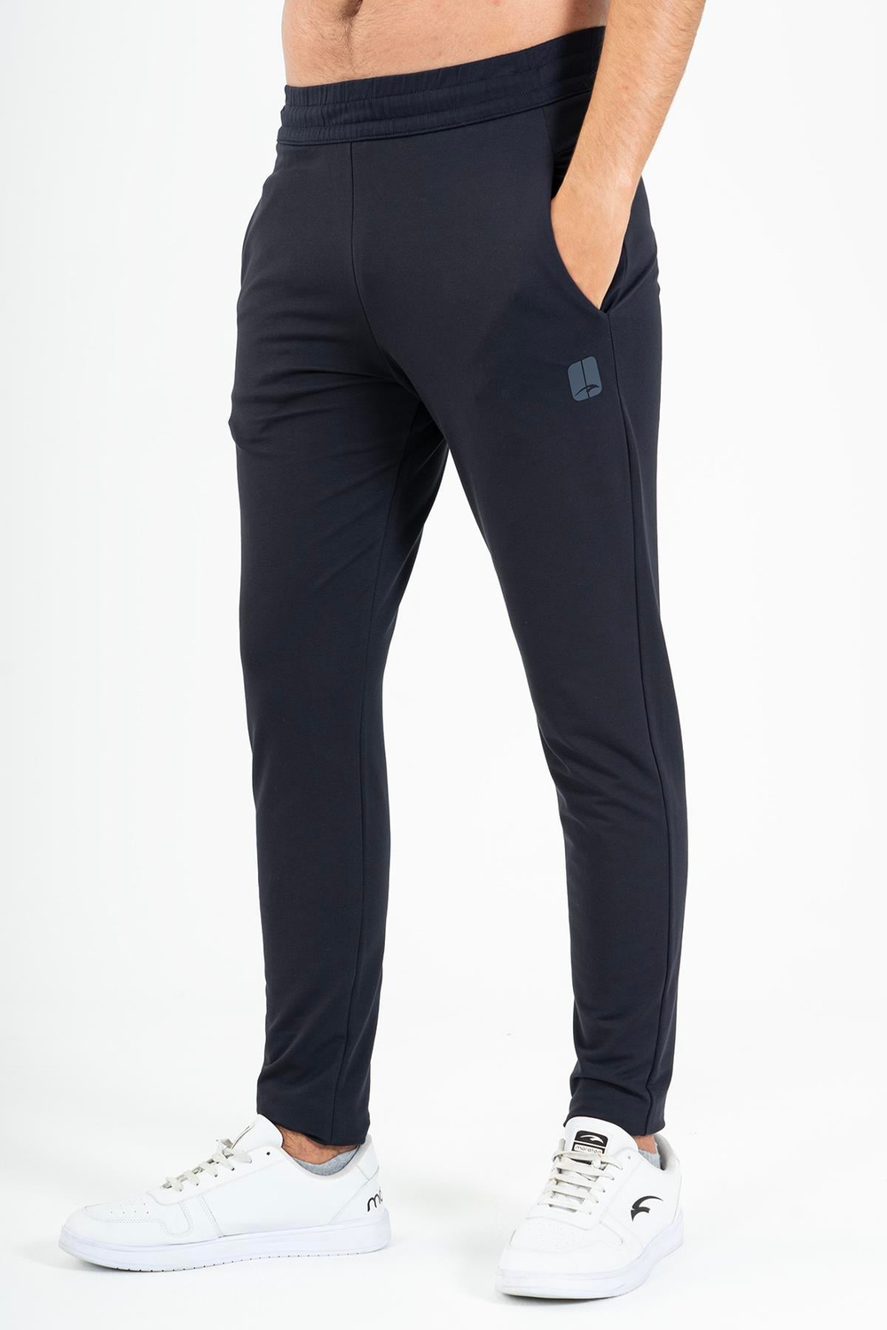Maraton Sportswear Regular Erkek  Dar Paça  Basic Lacivert Eşofman Altı 21602