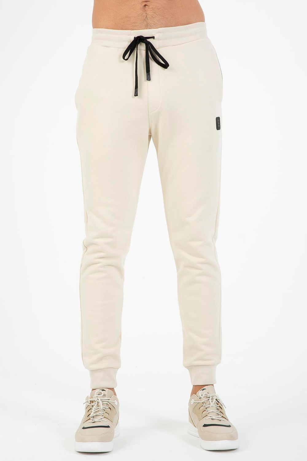 Maraton Sportswear Regular Erkek  Ribana Paça  Basic Kil Rengi Eşofman Altı 21381