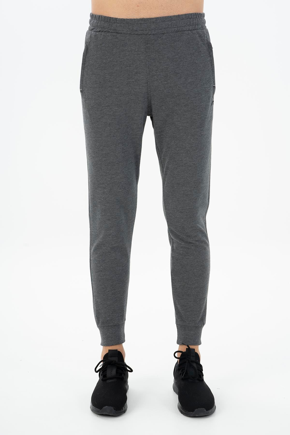 Maraton Sportswear Regular Erkek  Ribana Paça  Basic Eşofman Altı 20922
