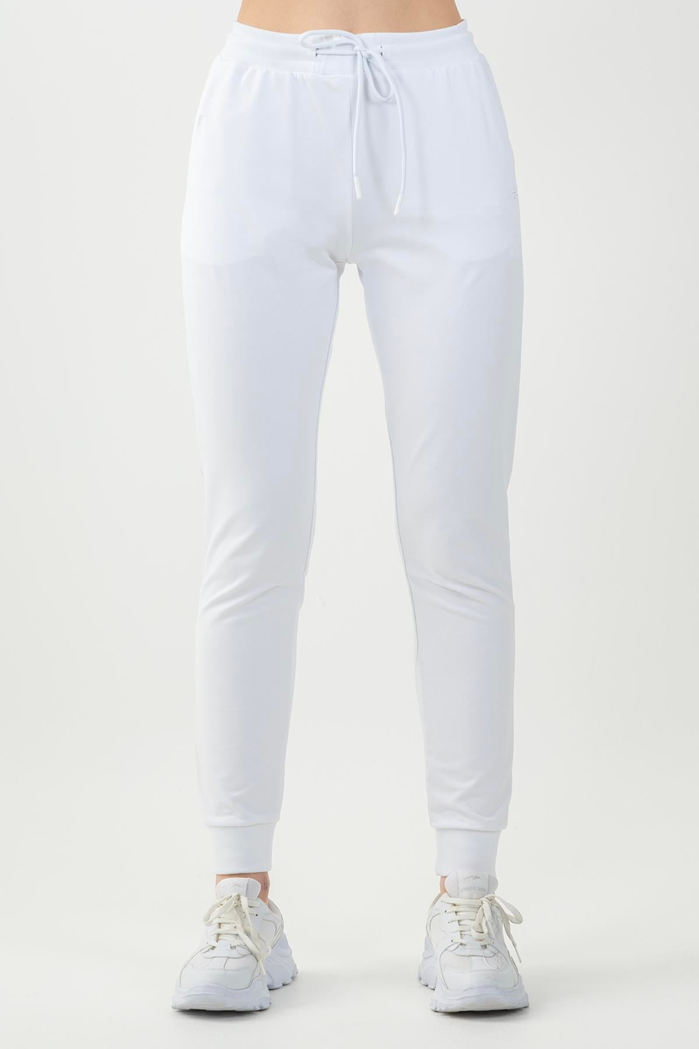 Maraton Sportswear Regular Kadın  Ribana Paça  Basic Eşofman Altı 22181