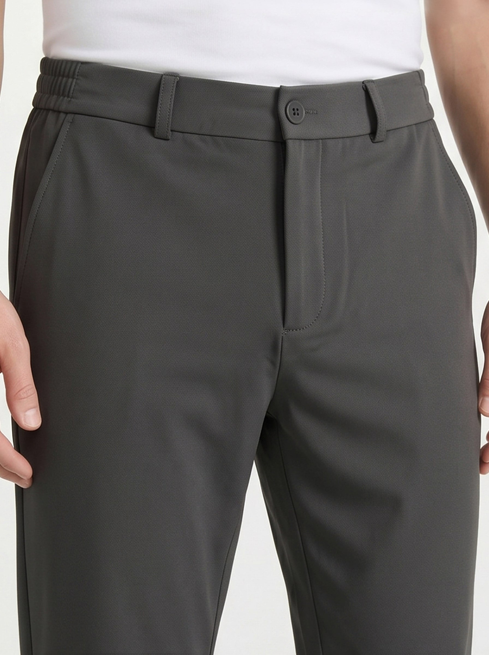 Spor Klasik Füme Kolay Ütülenebilir Easy Iron Erkek Pantolon