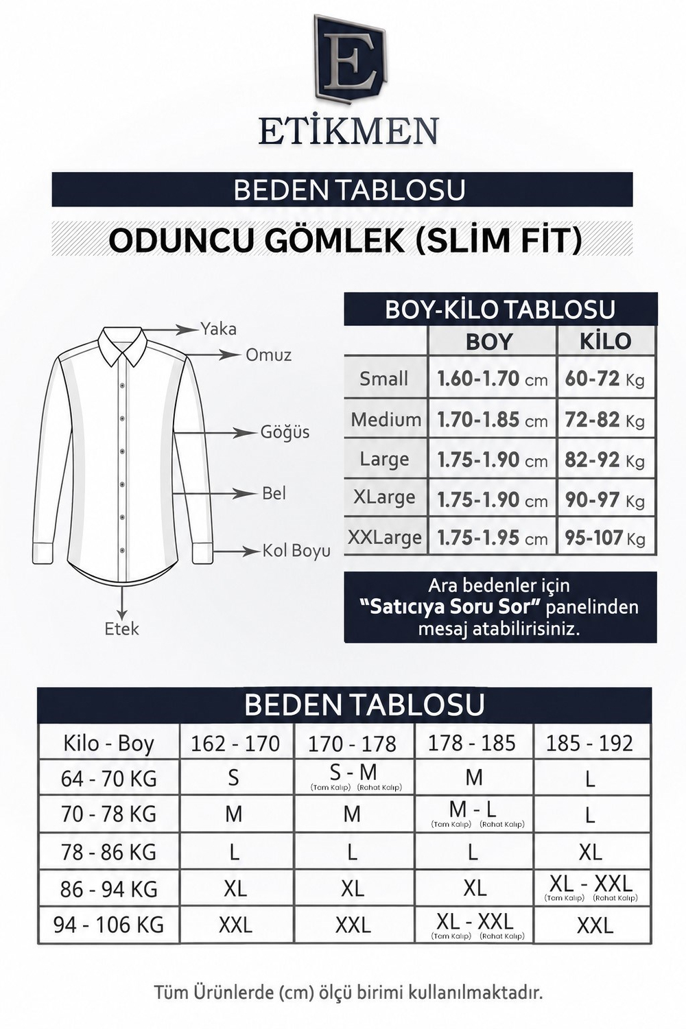 Siyah Lacivert Çizgili Slimfit Oduncu Erkek Gömlek