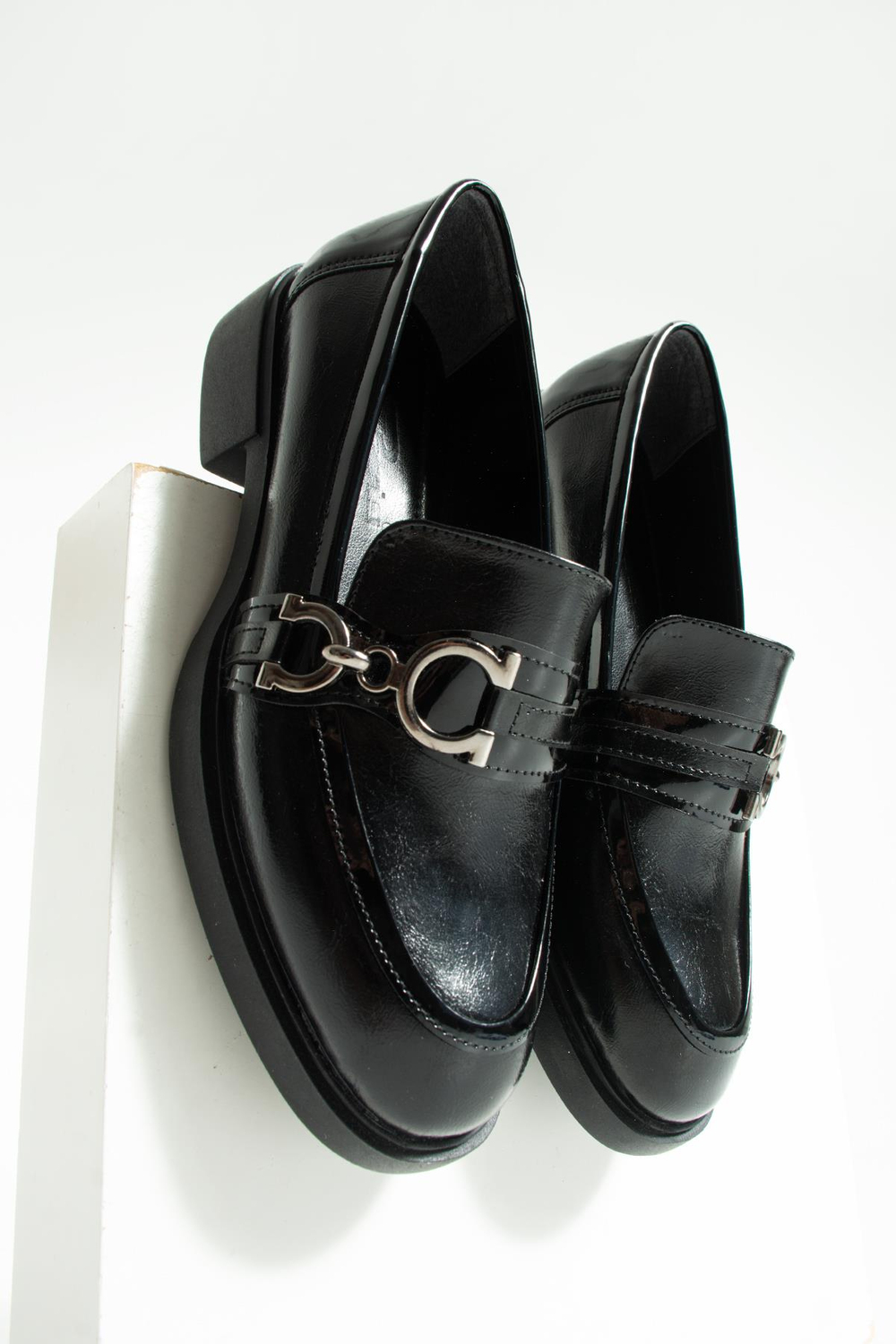 Kadın Toka Detaylı Günlük Loafer Teya - Siyah