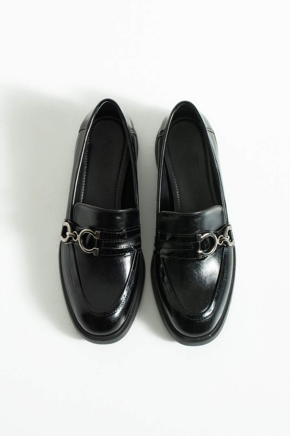 Kadın Toka Detaylı Günlük Loafer Teya - Siyah