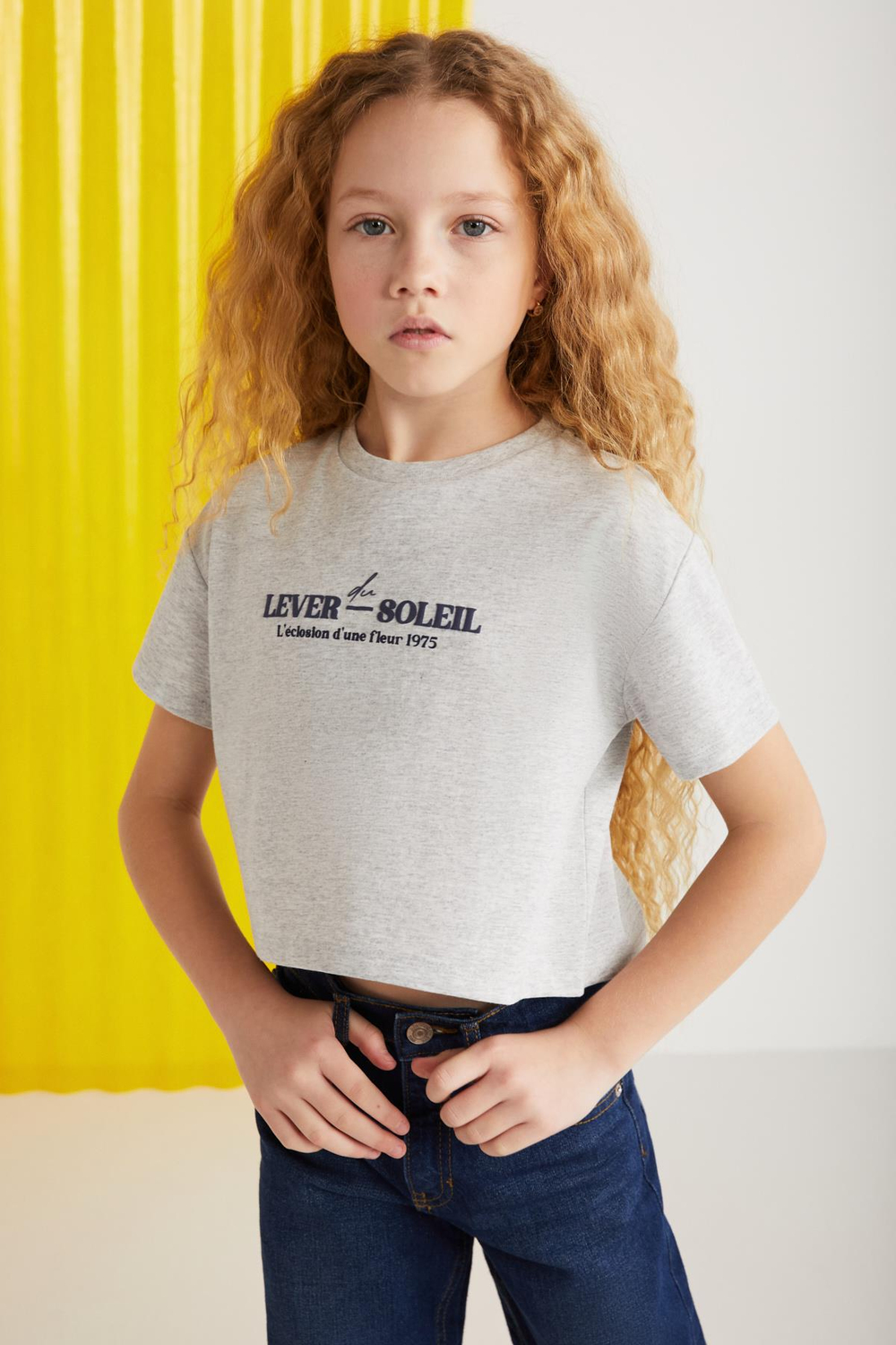 AGATE  Crop Grimelanj Tekli T-Shirt