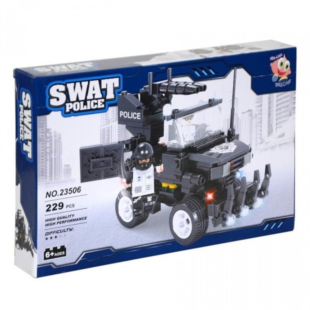 Ant Bricks 229 Parça Polis Seti 0131-23506-Lego Oyuncak