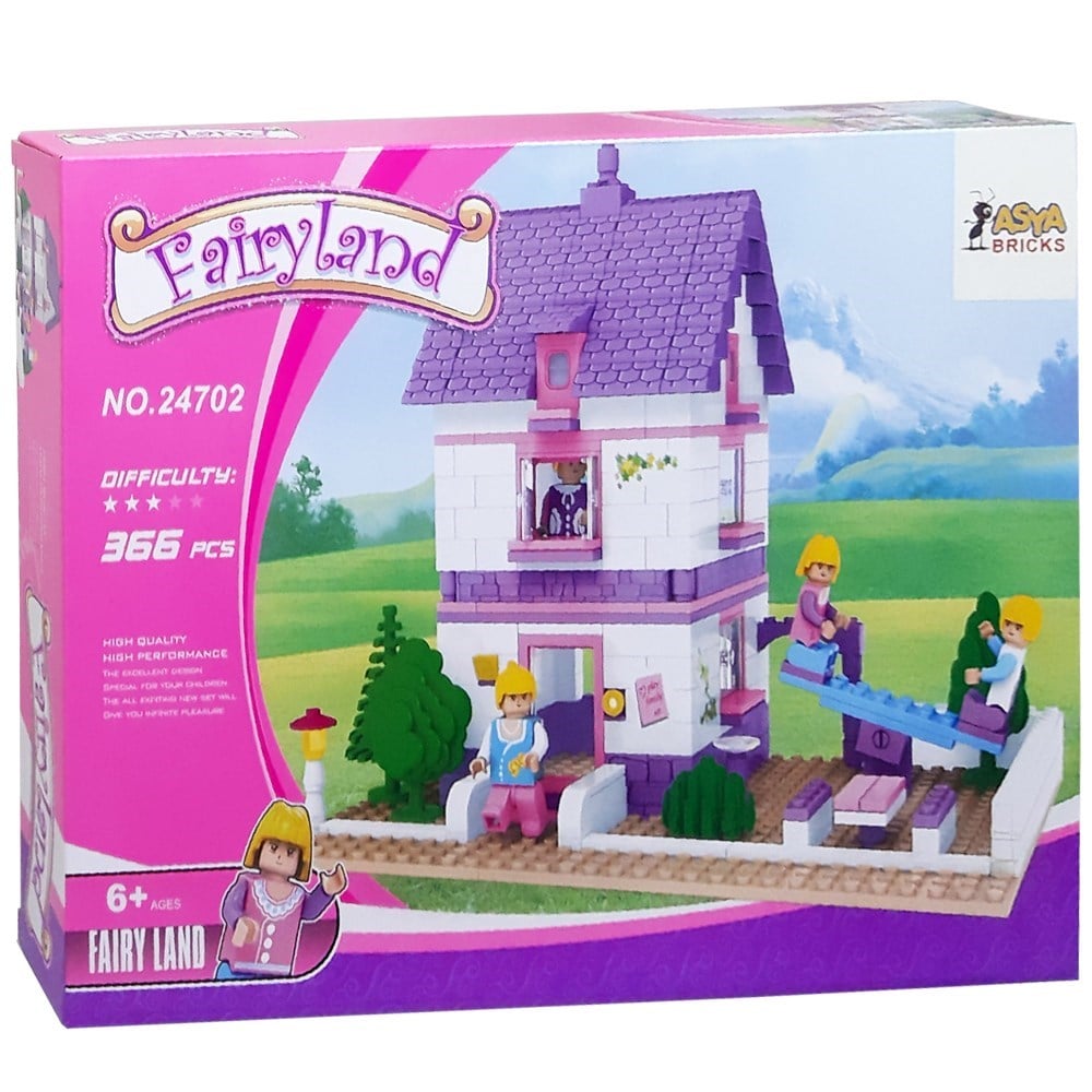 Asya Oyuncak Ant Bricks 366 Parça Fairland 0131-24702-Lego Oyuncak